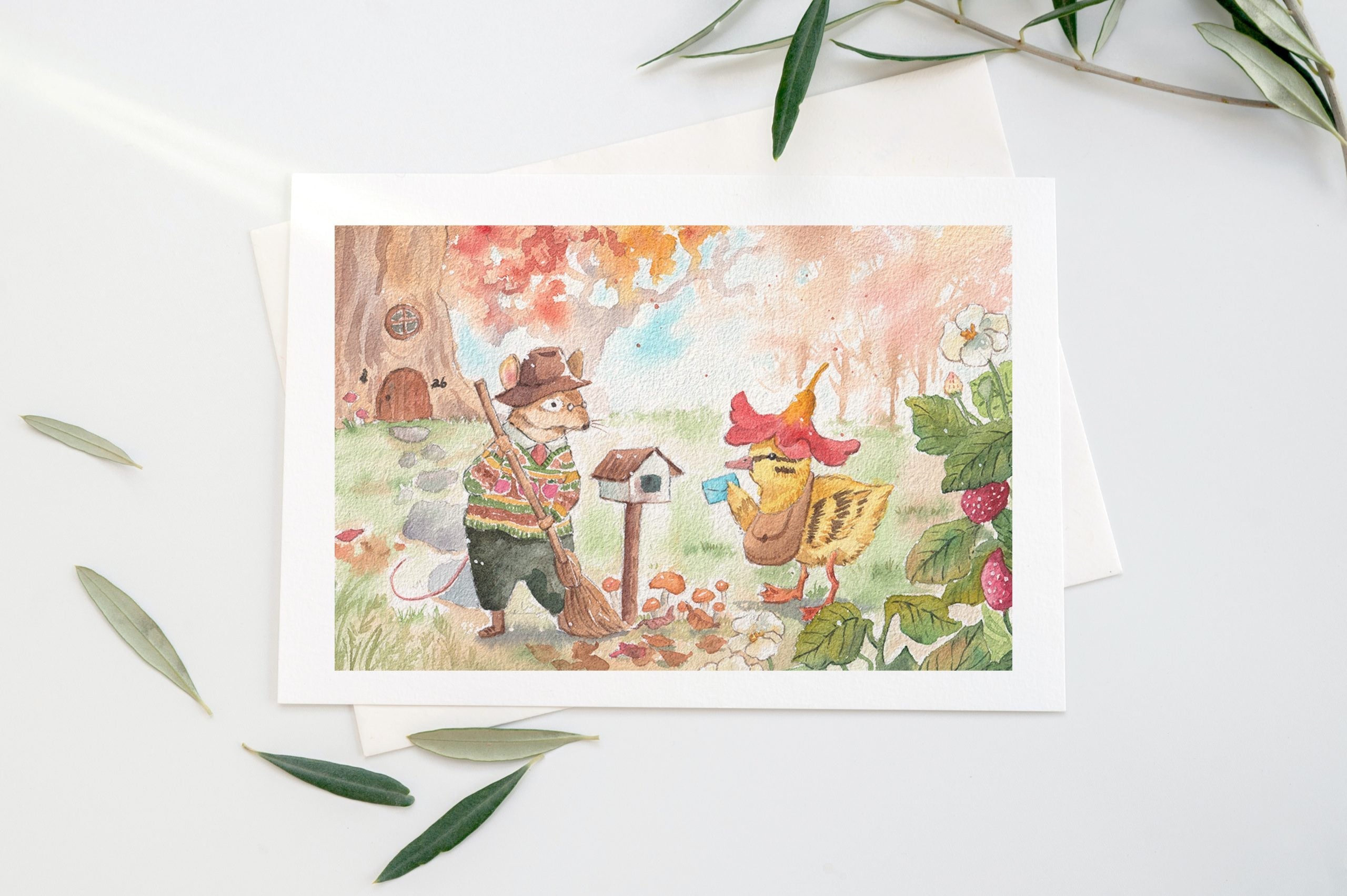 Whimsical Animal Art Print