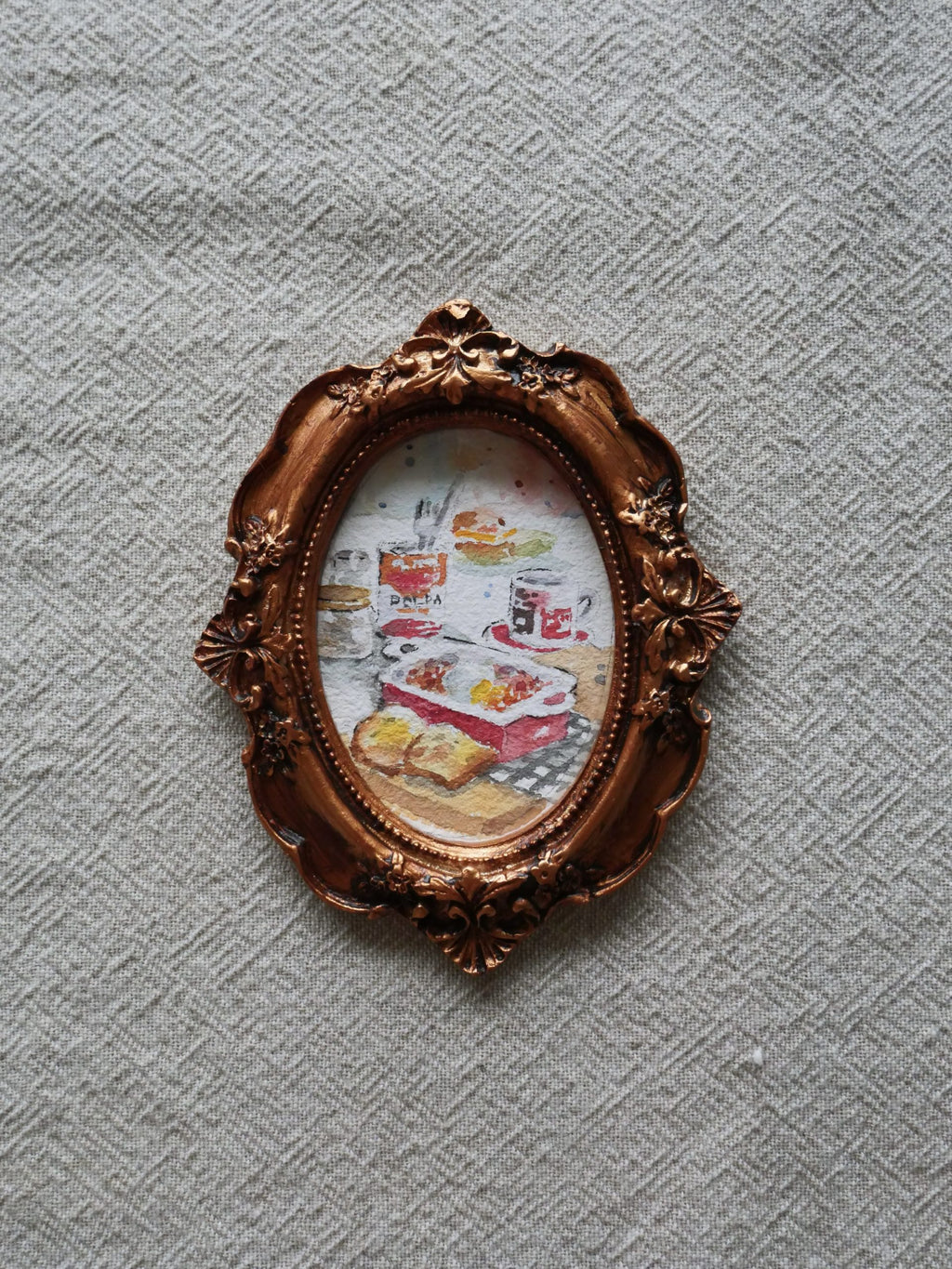 Brunch | original watercolour art
