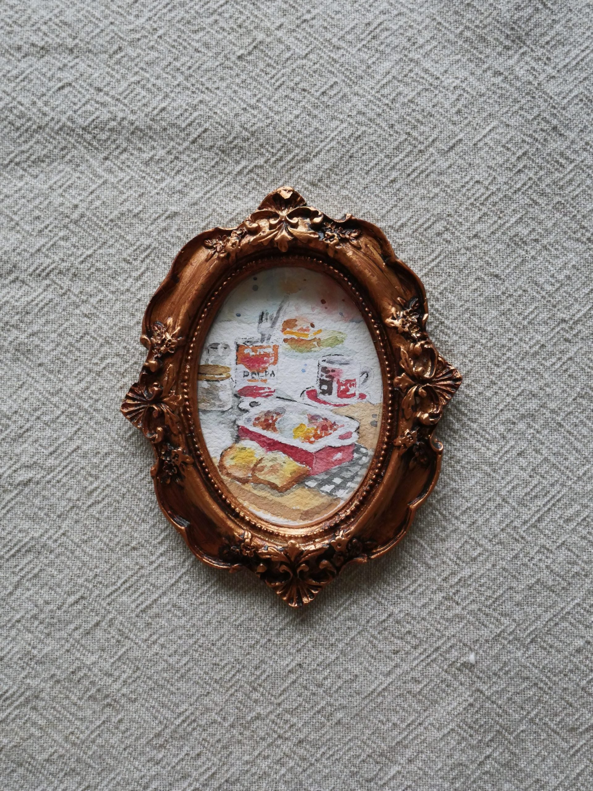 Brunch | original watercolour art