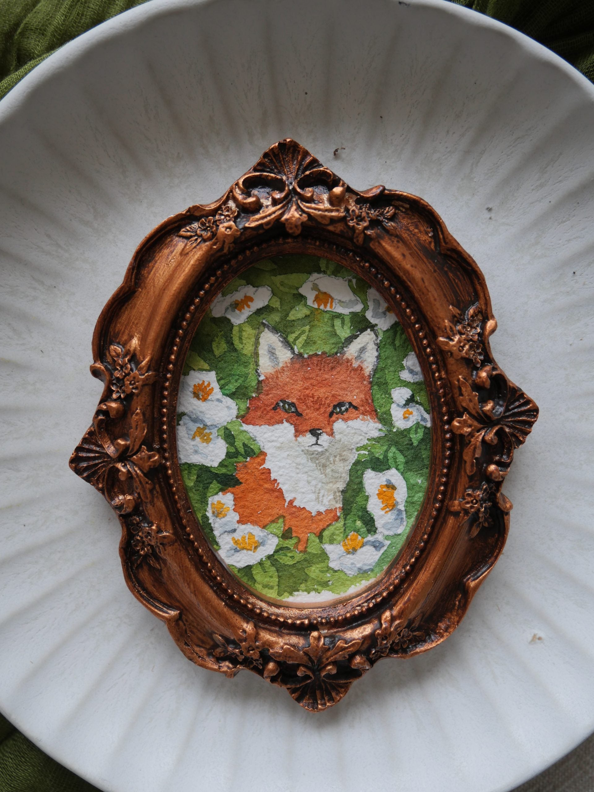 Fox | original watercolour art & Print art