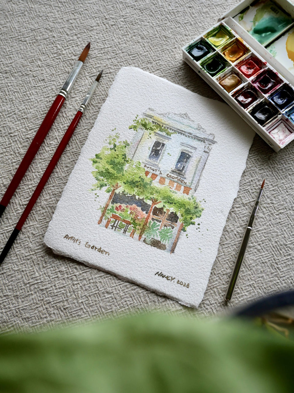 Watercolour workshop 17 October (Sat) | tiny house
