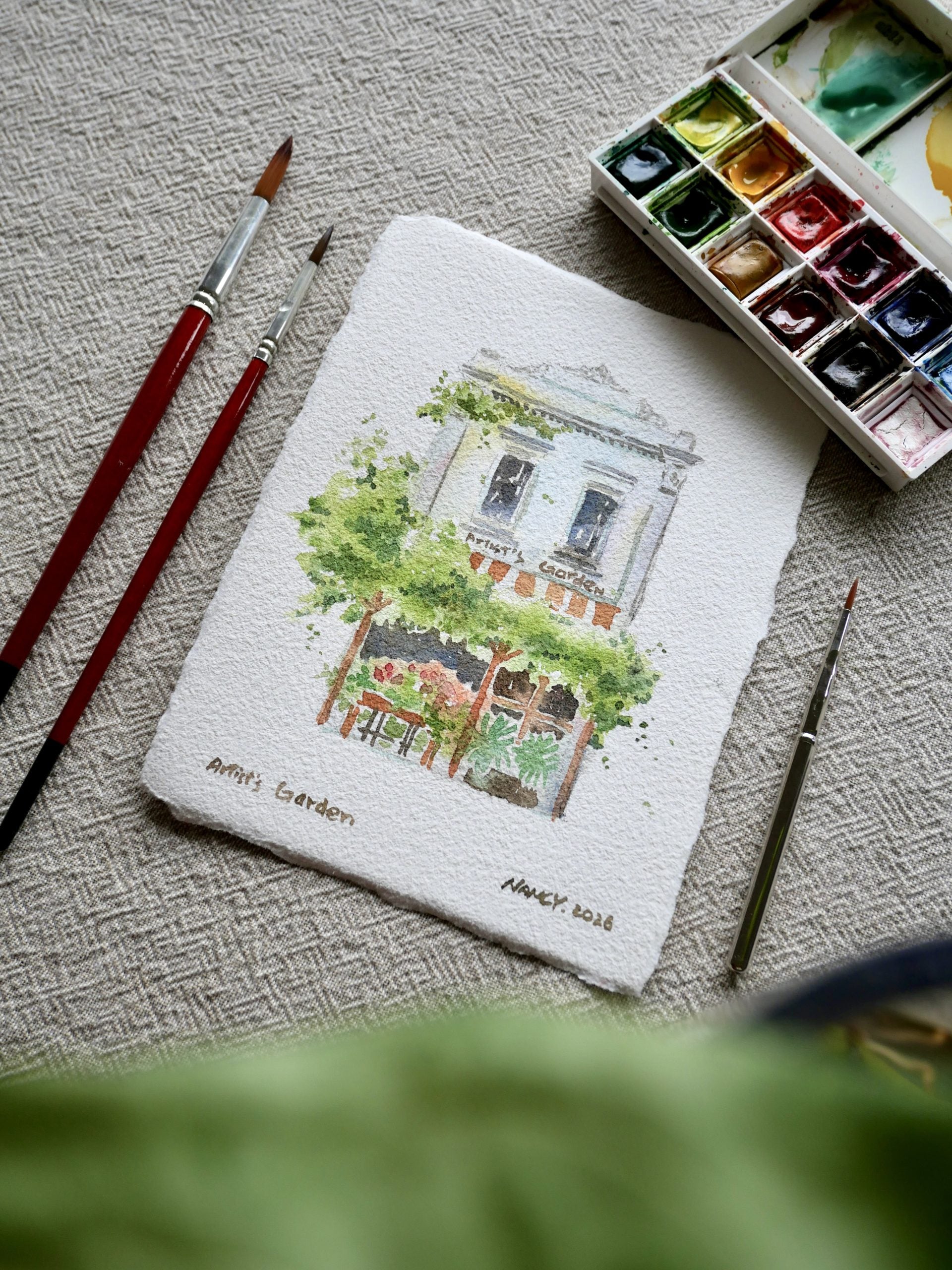 Watercolour workshop 17 October (Sat) | tiny house
