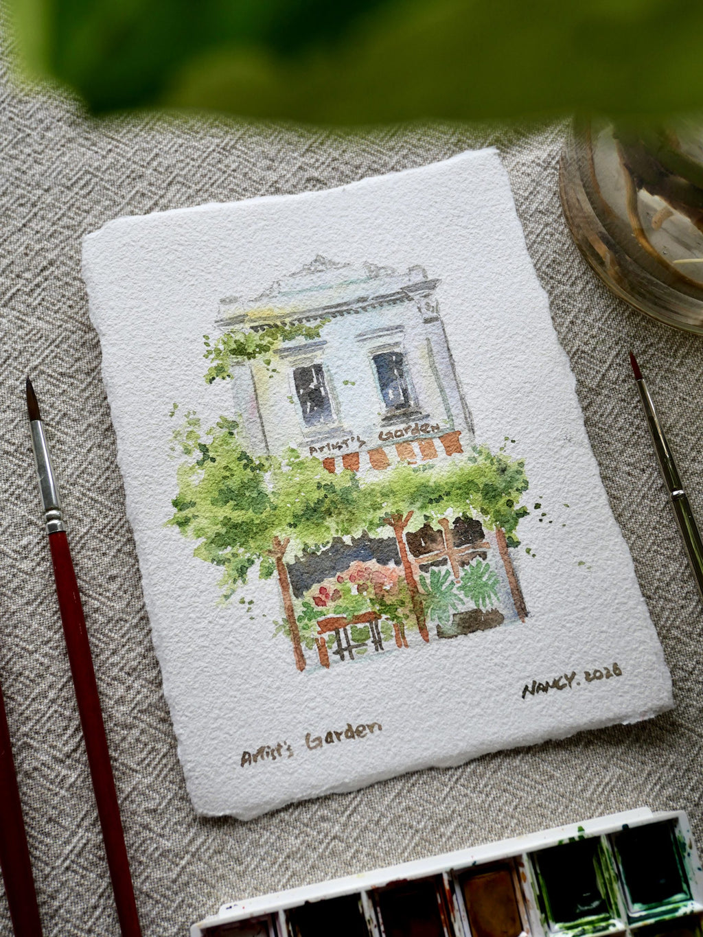 Watercolour workshop 17 October (Sat) | tiny house