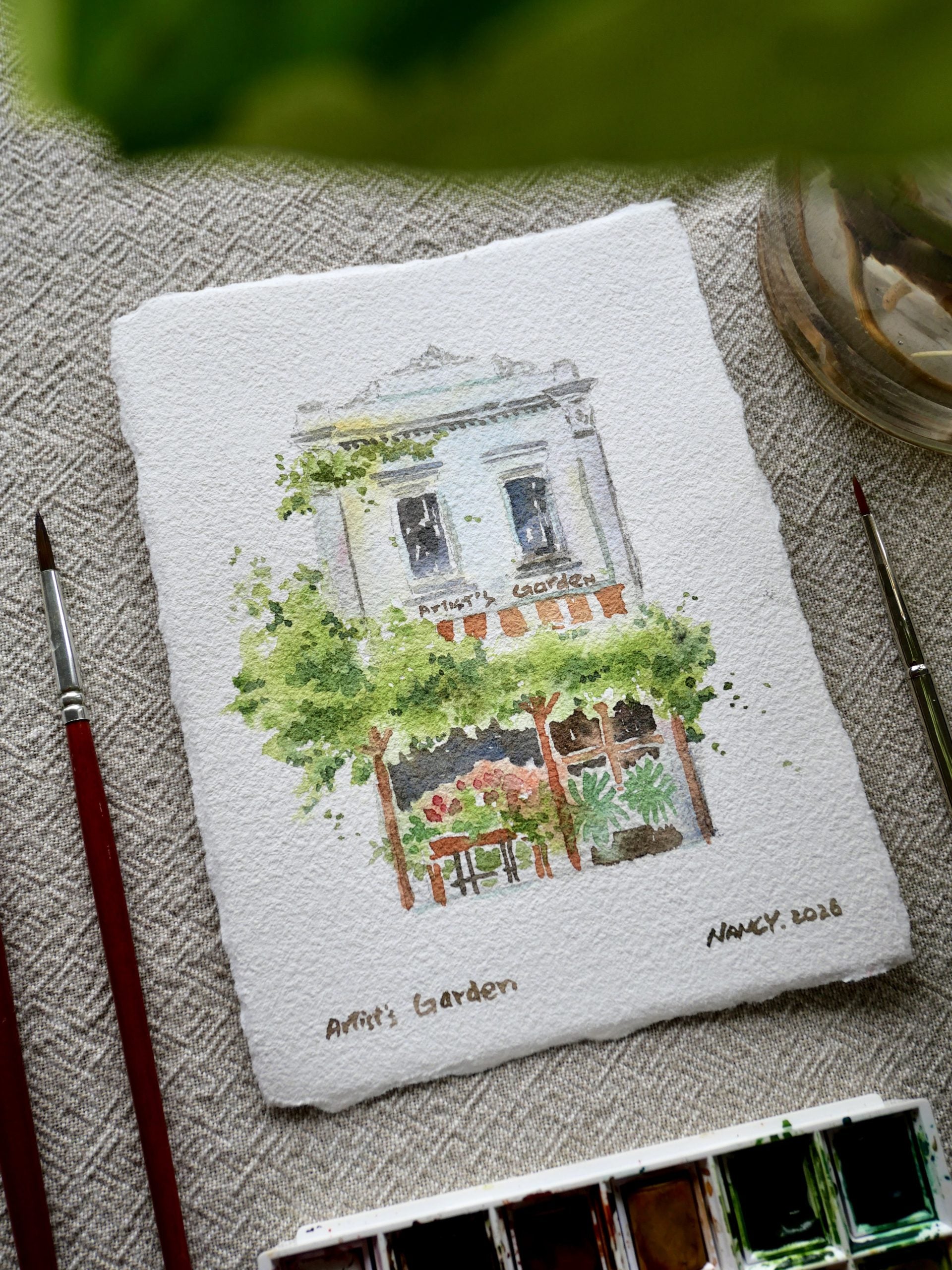 Watercolour workshop 17 October (Sat) | tiny house