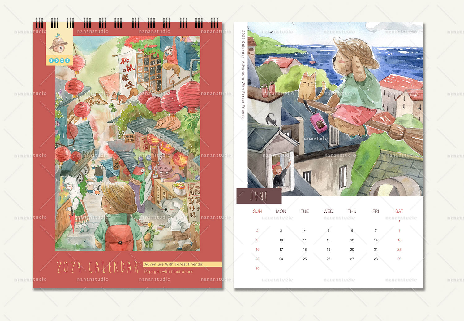 Mr. Otter 2024 Calendar