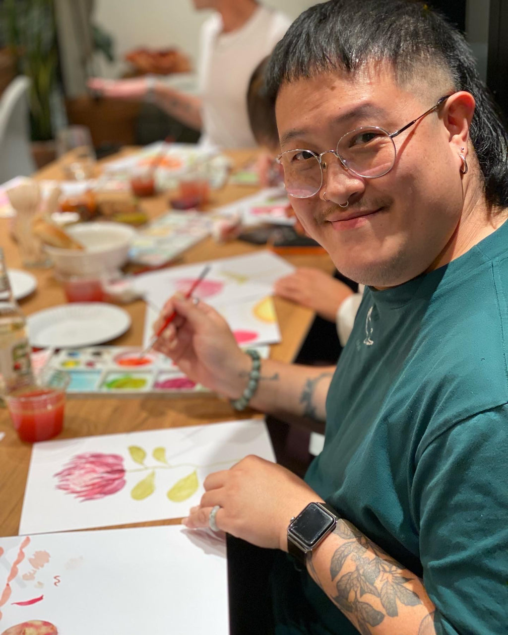 Watercolour workshop 16 June