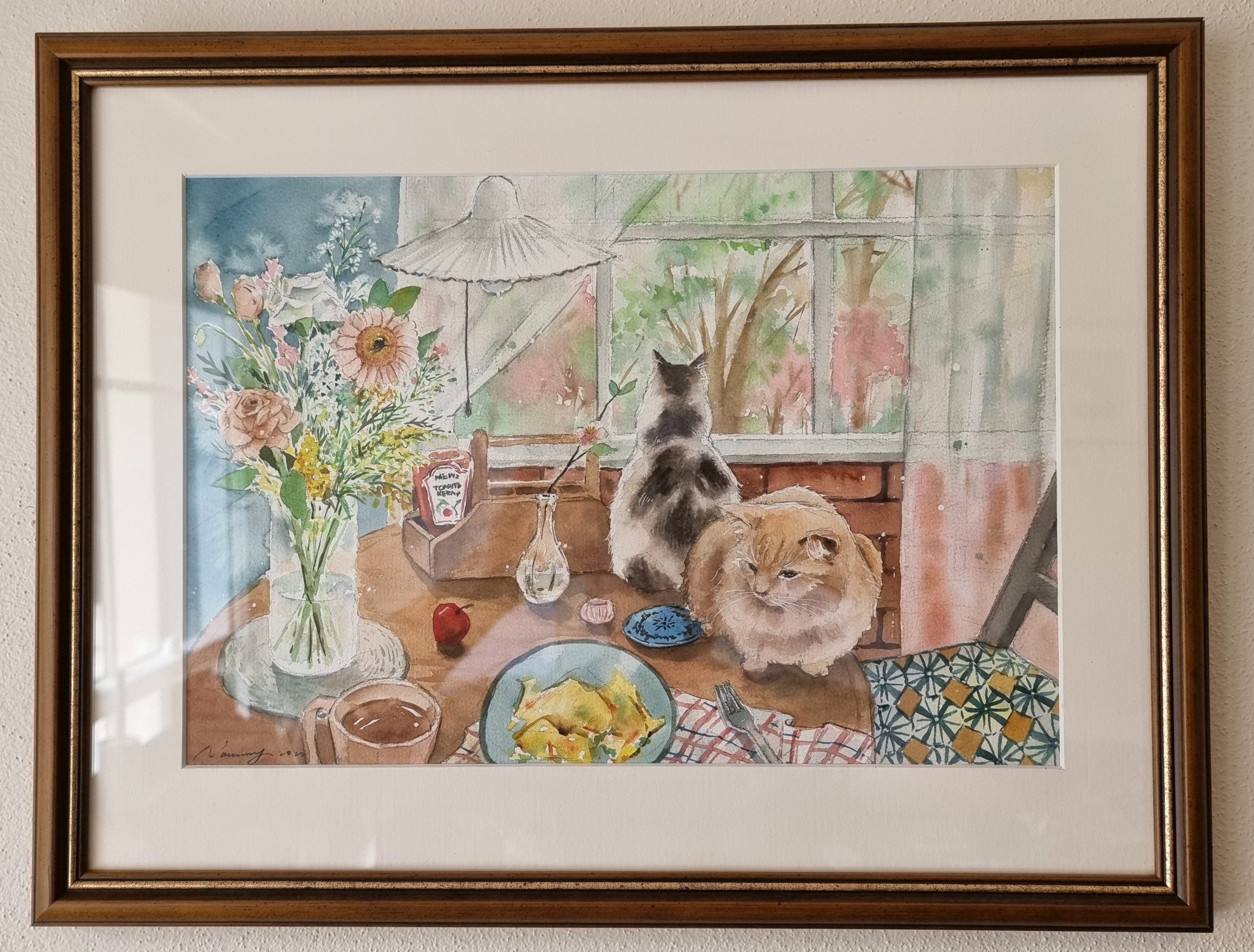 Breakfast | Original Watercolour Painting