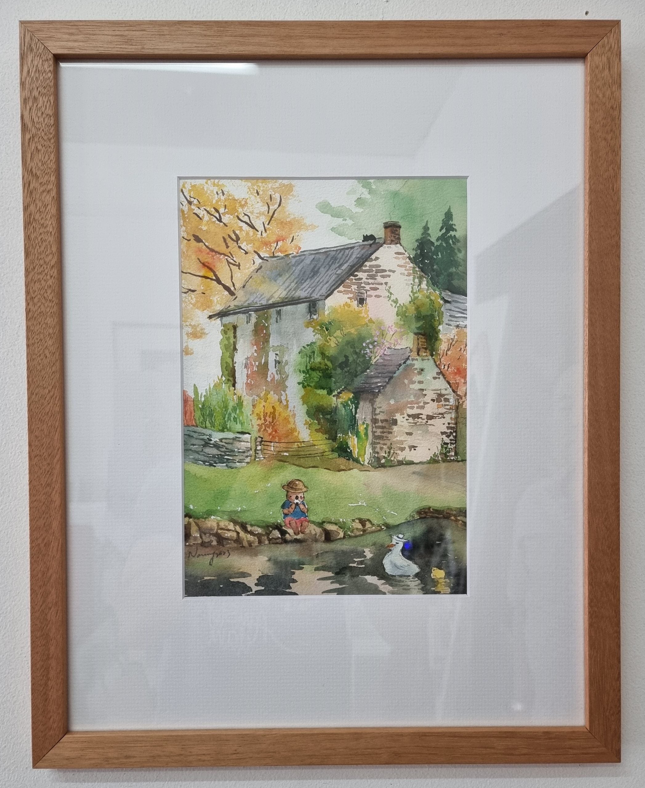 Forest Cabin | Original Watercolour Painting