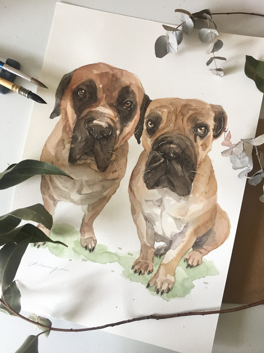 Custom Pet Portrait-do not place order unless discussed with the artist