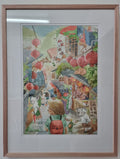 Jiu-Fen OId Street | Original Watercolour Painting
