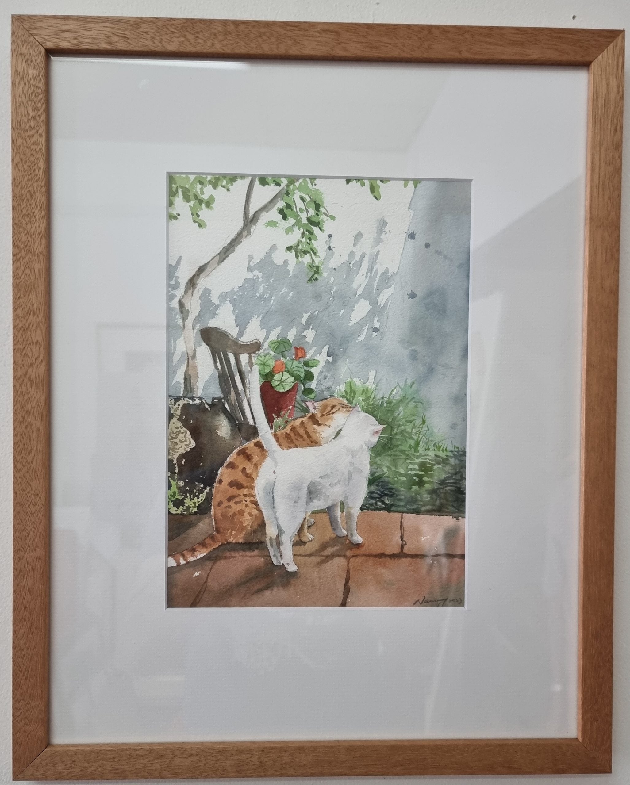 Kiss | Original Watercolour Painting