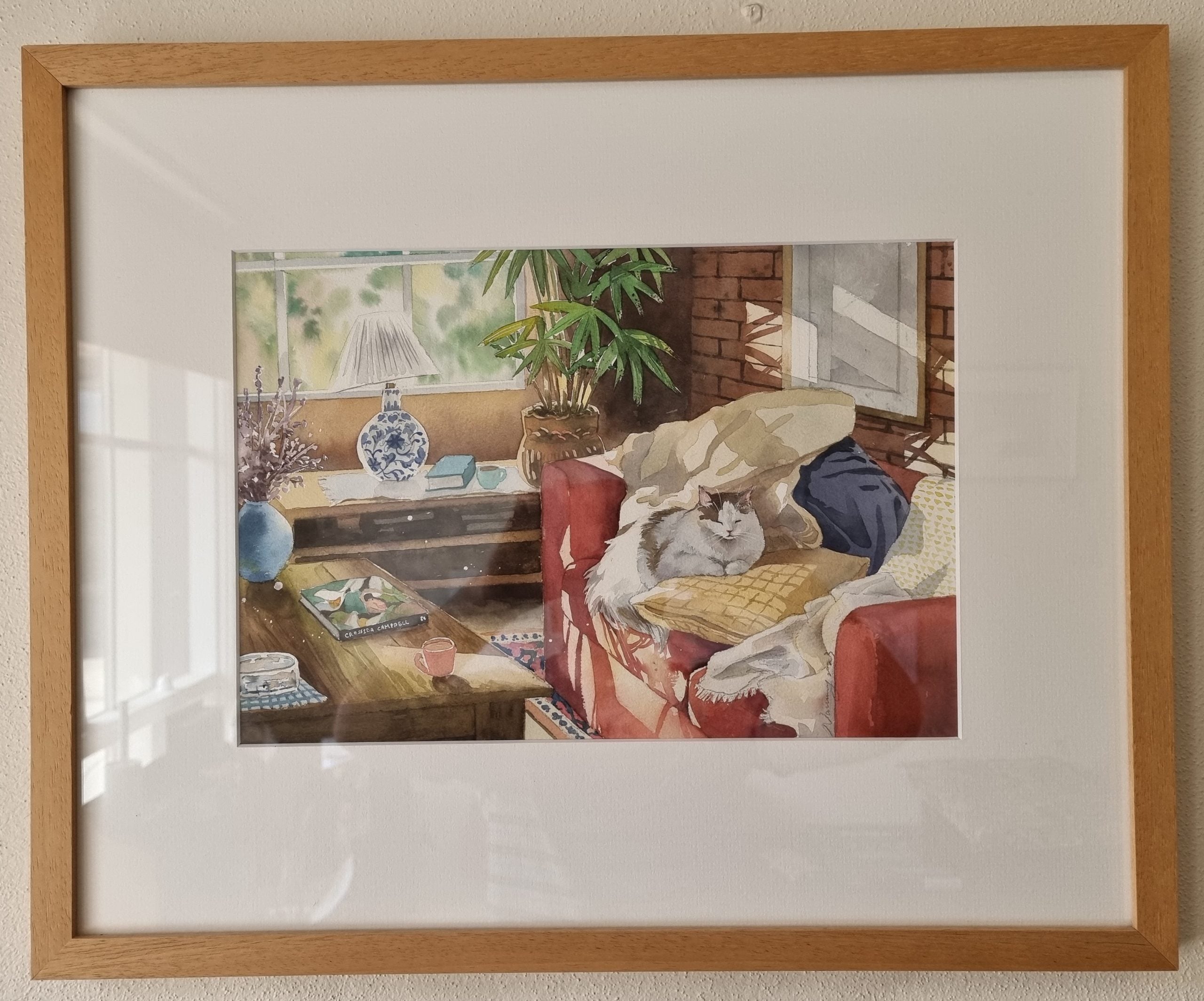 Nap time | Original Watercolour Painting