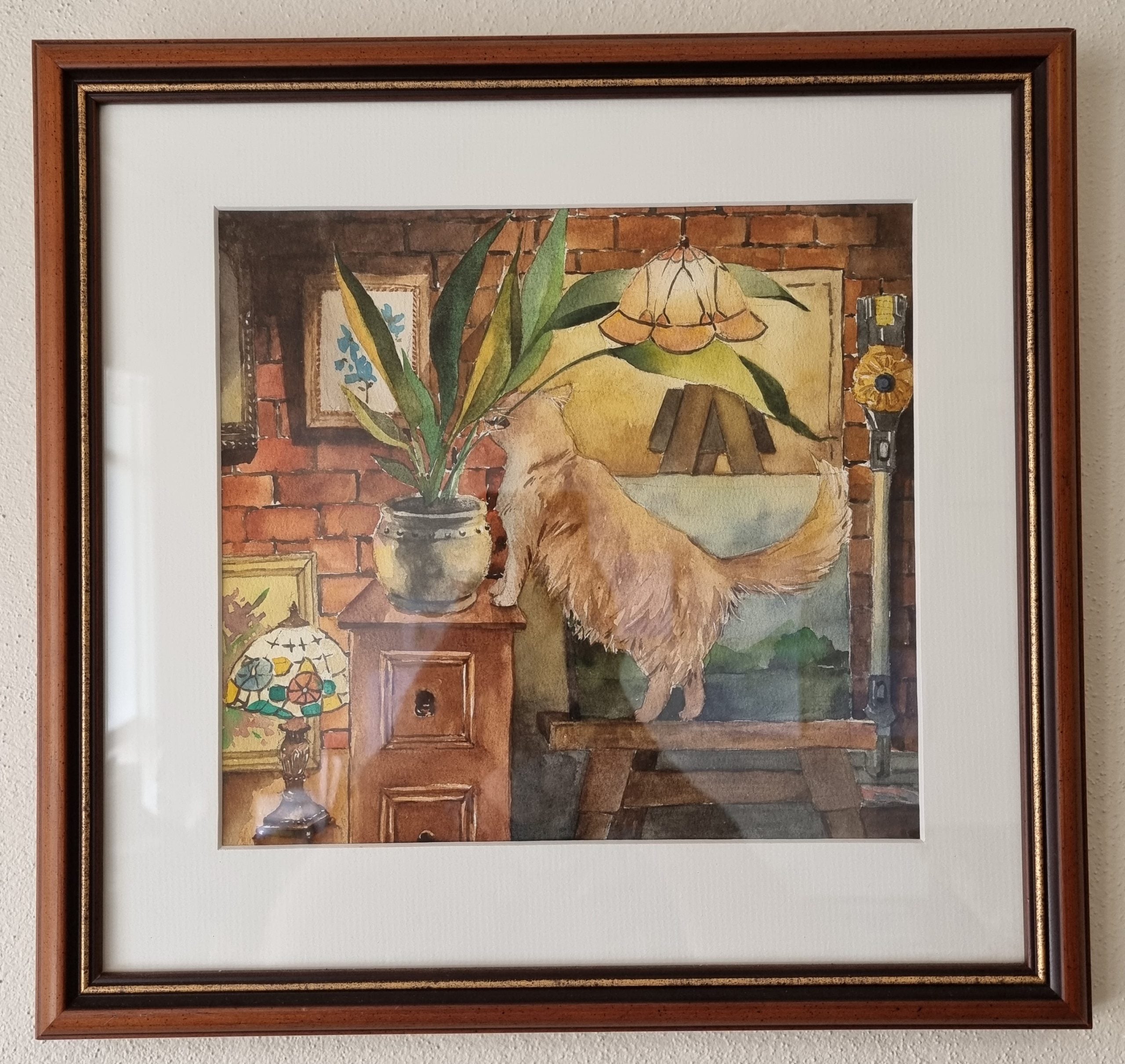 No kitty no | Original Watercolour Painting