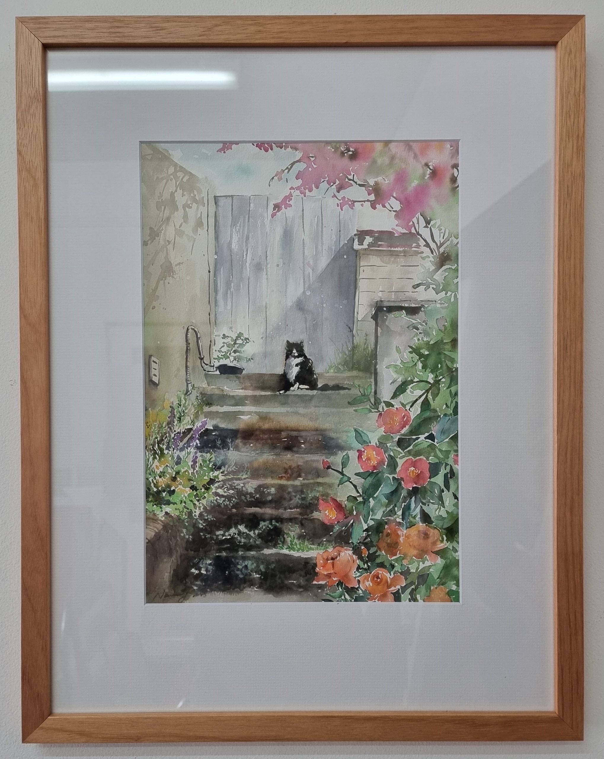 Street Cat in Balmain | Original Watercolour Painting