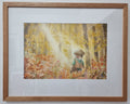 Travel Through Ginko Forest | Original Watercolour Painting