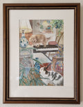 Walking On Piano | Original Watercolour Painting