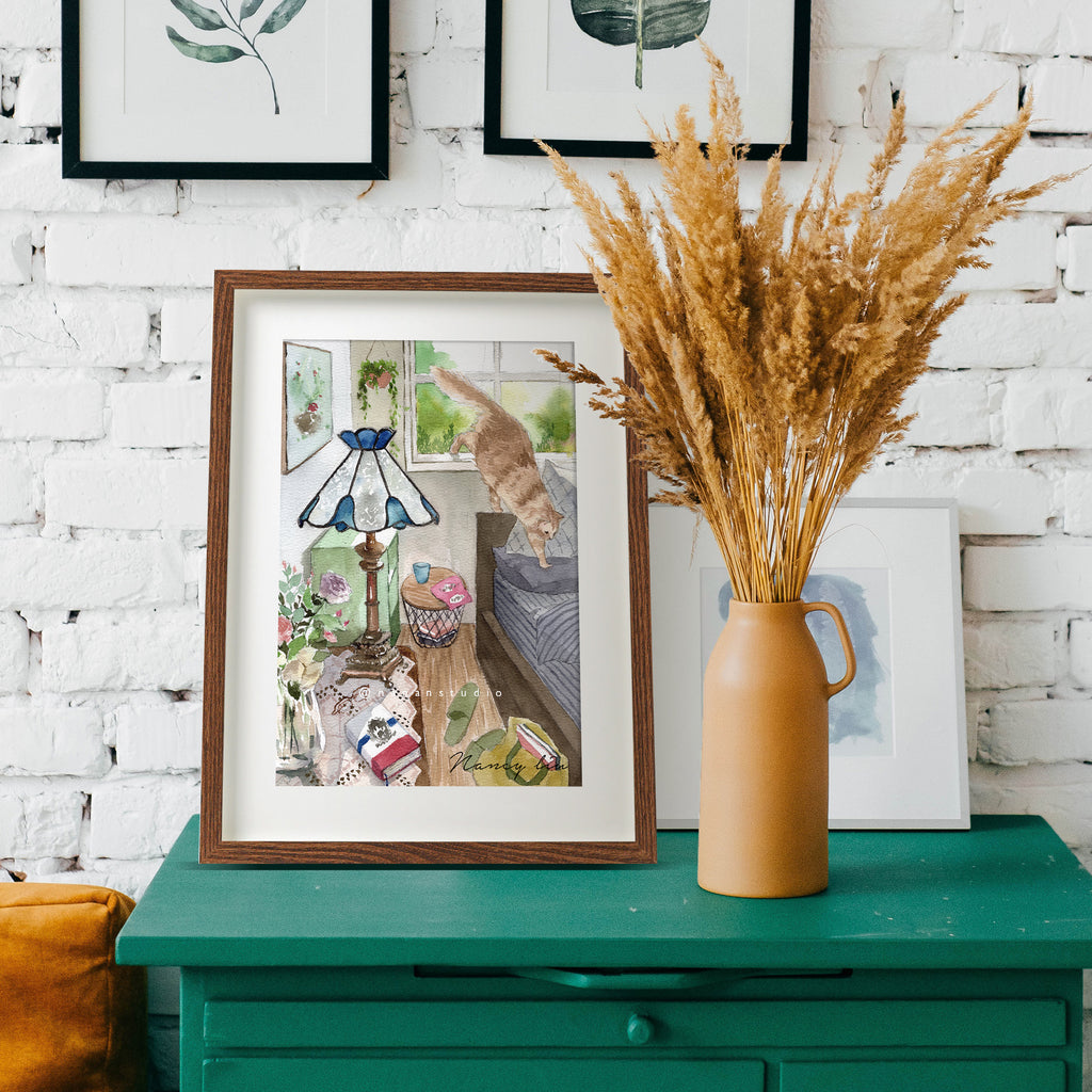The Blue Lamp | fine art print