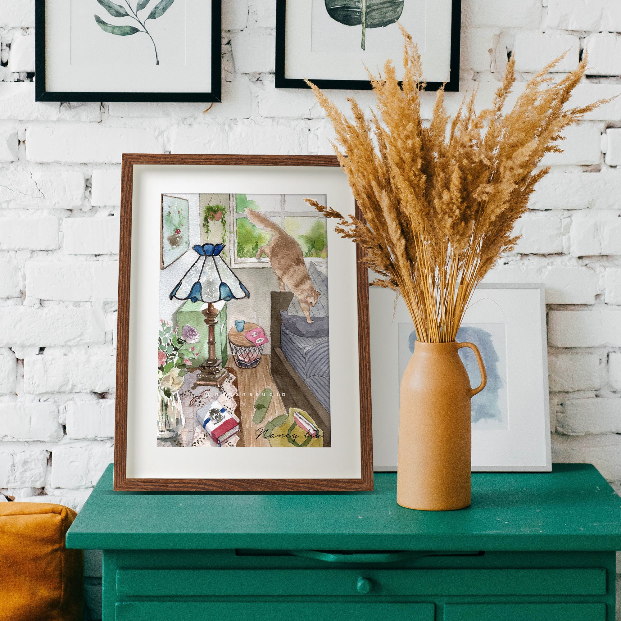 The Blue Lamp | fine art print
