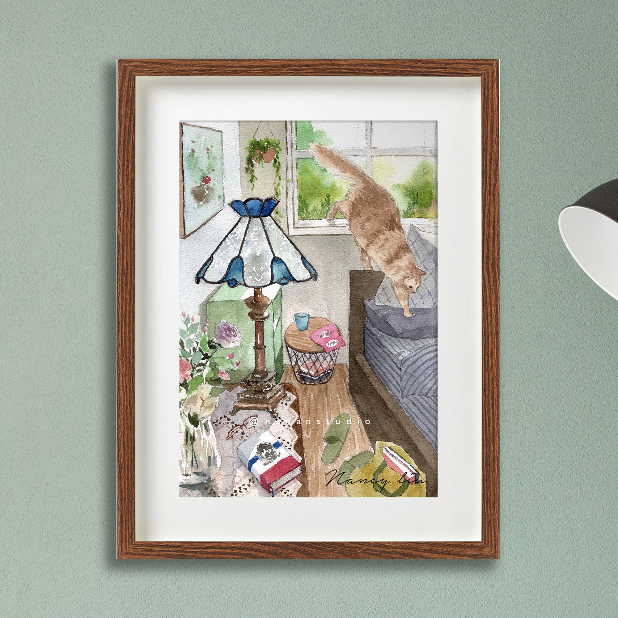 The Blue Lamp | fine art print