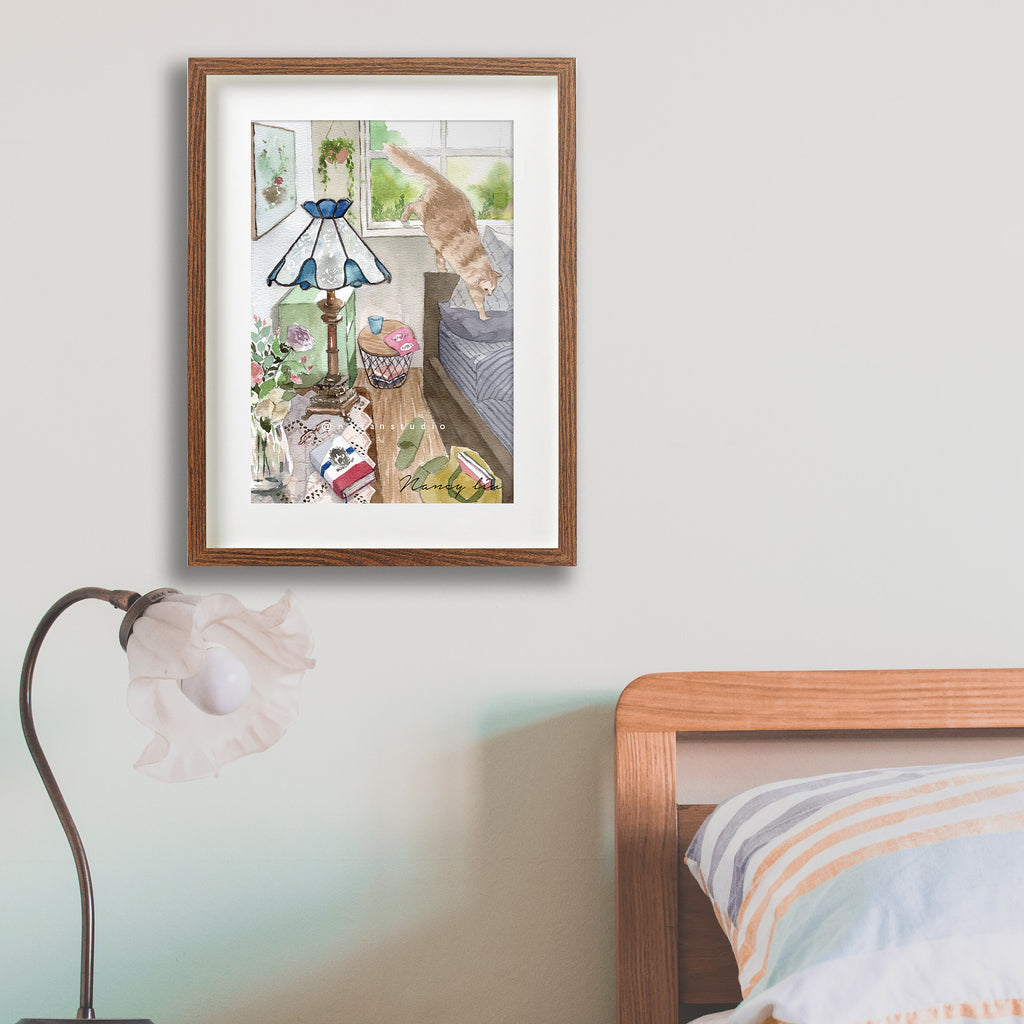 The Blue Lamp | fine art print