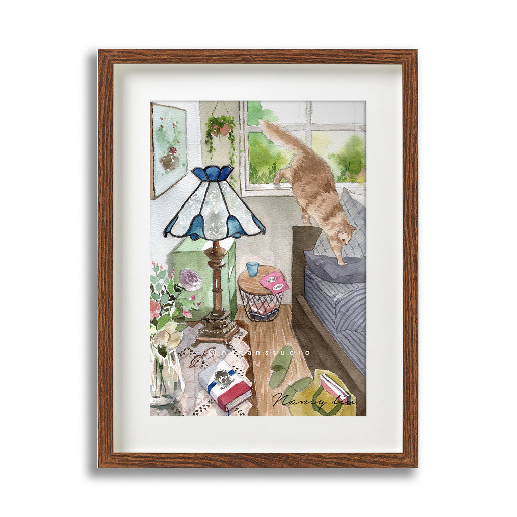 The Blue Lamp | fine art print