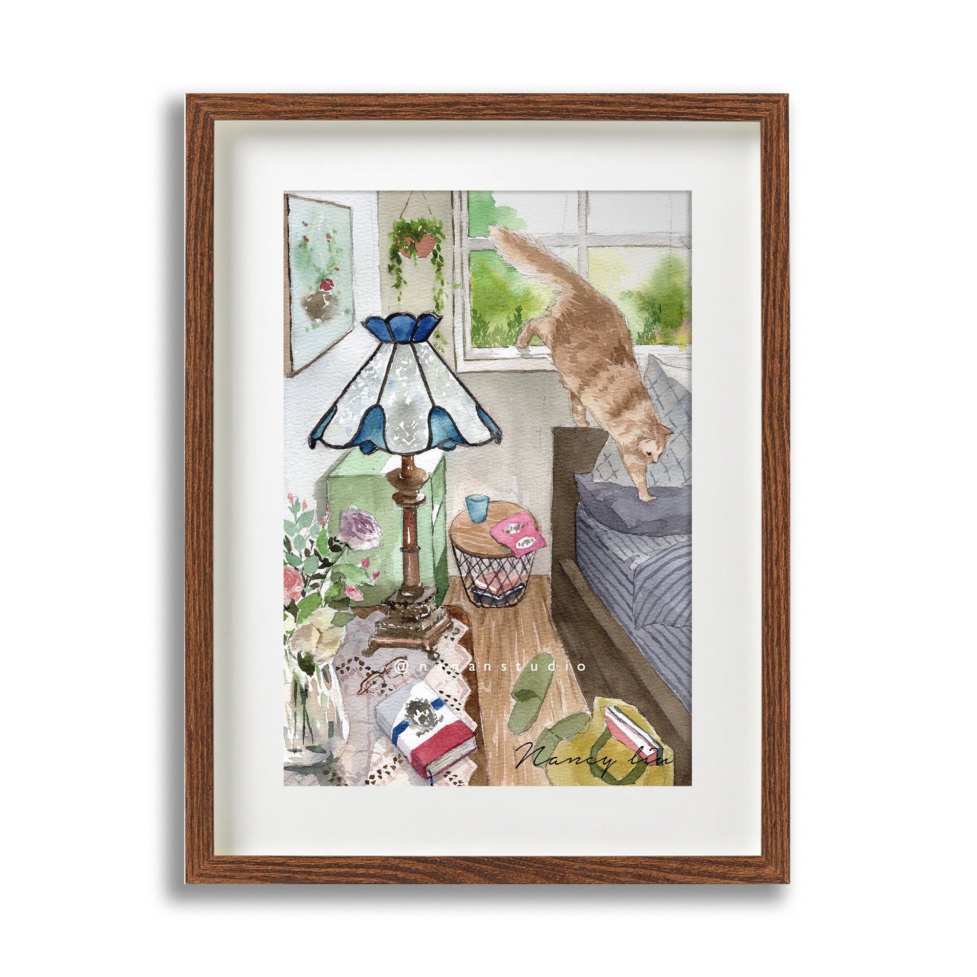 The Blue Lamp | fine art print
