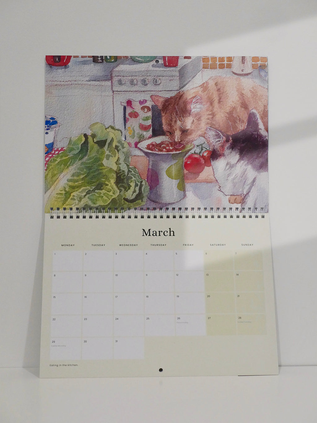 Cat and Home 2027 Wall Calendar | Pre-Order