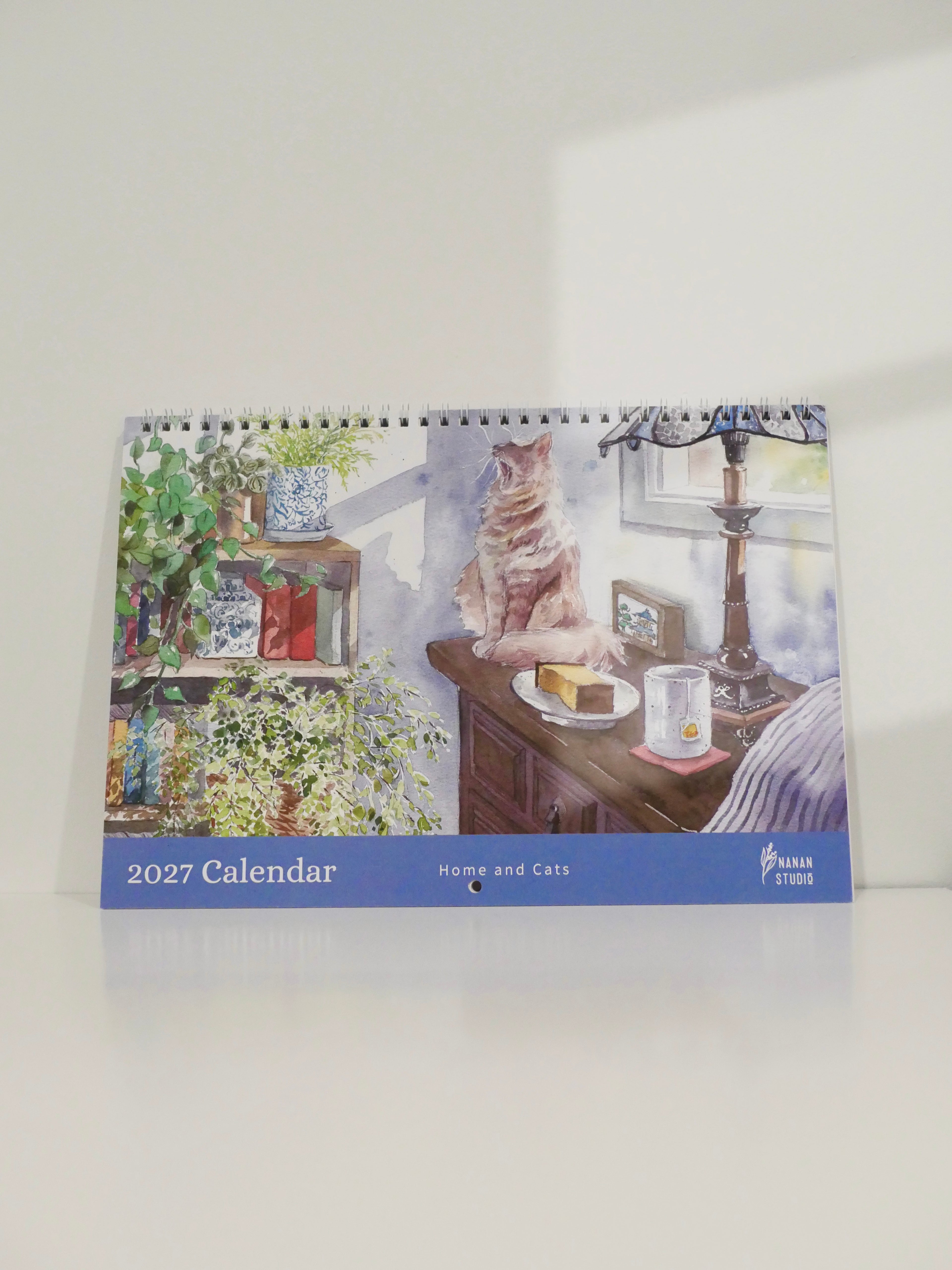 Cat and Home 2027 Wall Calendar | Pre-Order