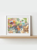 Corgi | Watercolour Art Print