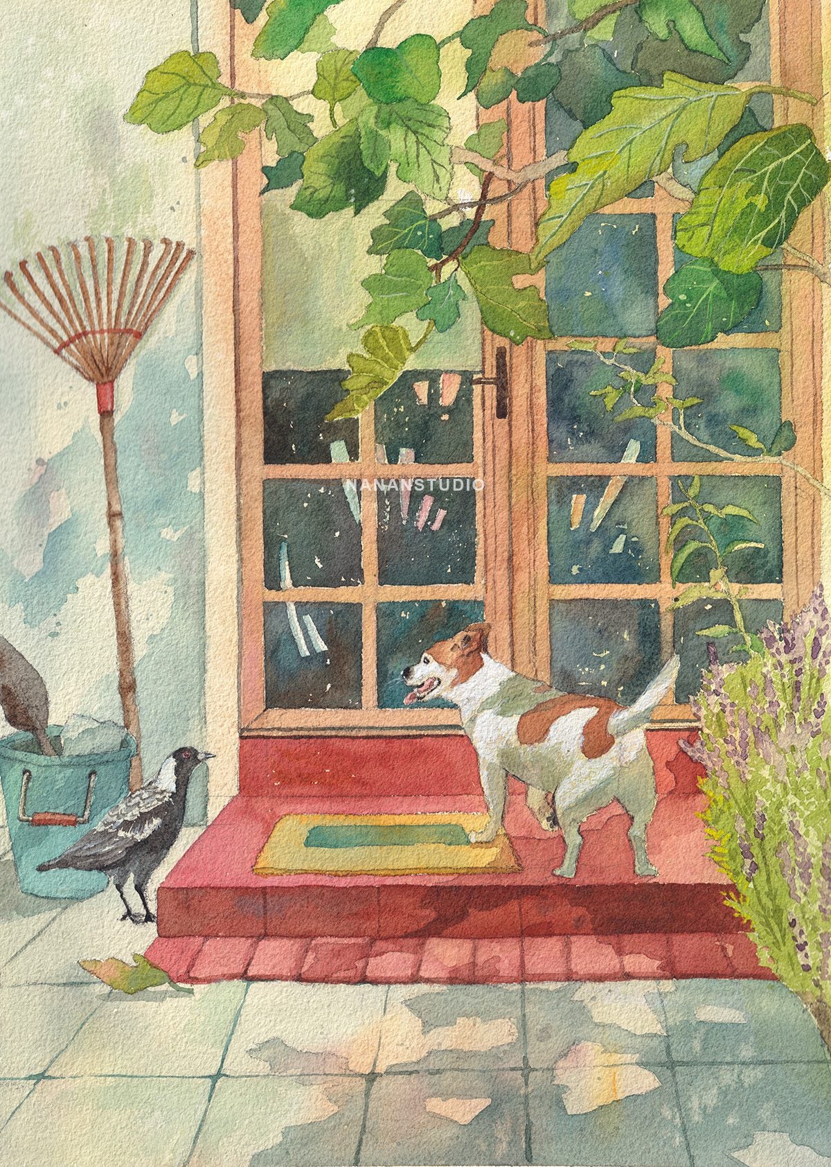 Dolly and Maggie | jack russell fine art print