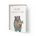 Funny, cute father's day card | I love you beary much
