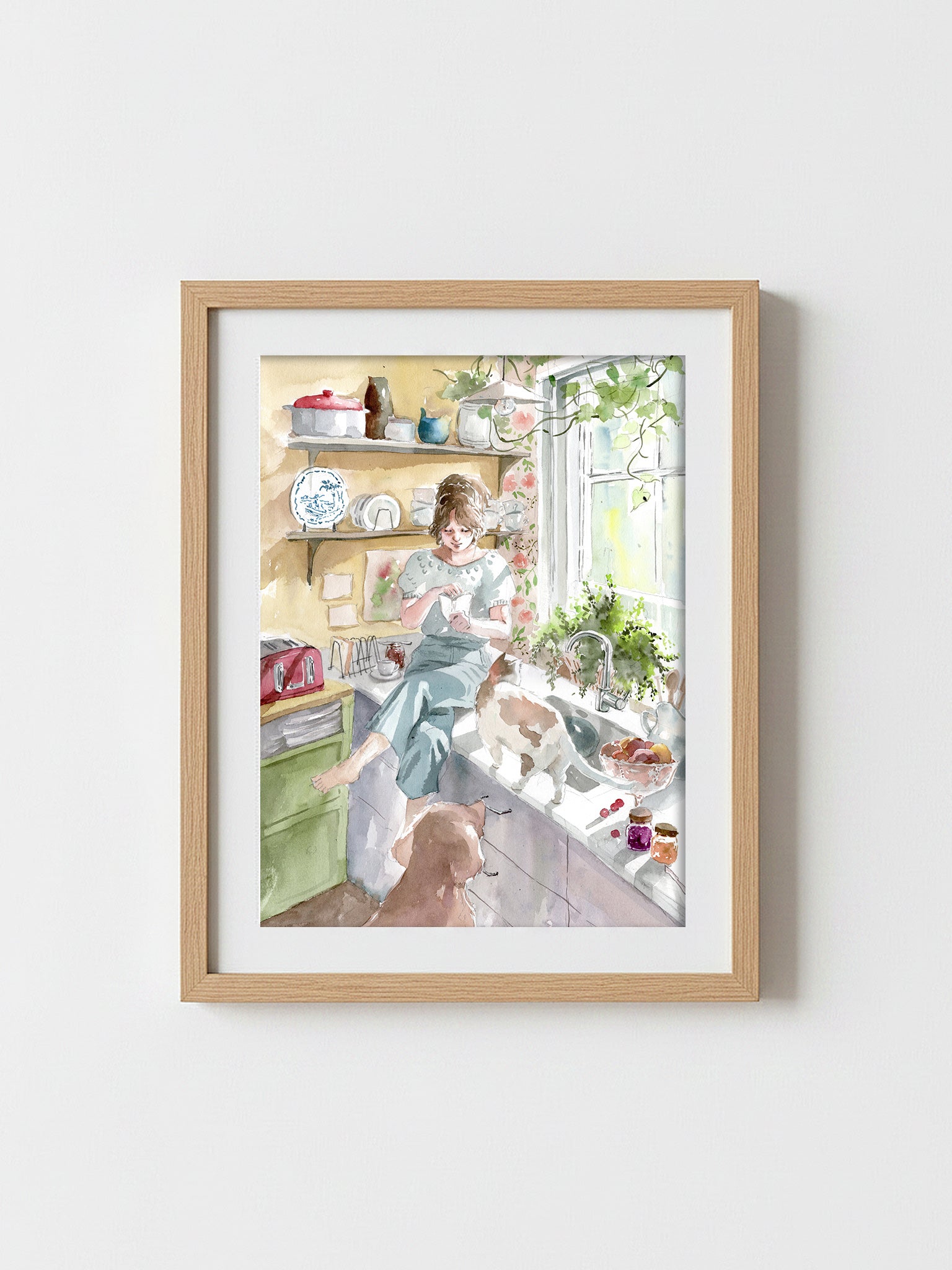Gentle Curiosity | Watercolour Art Print