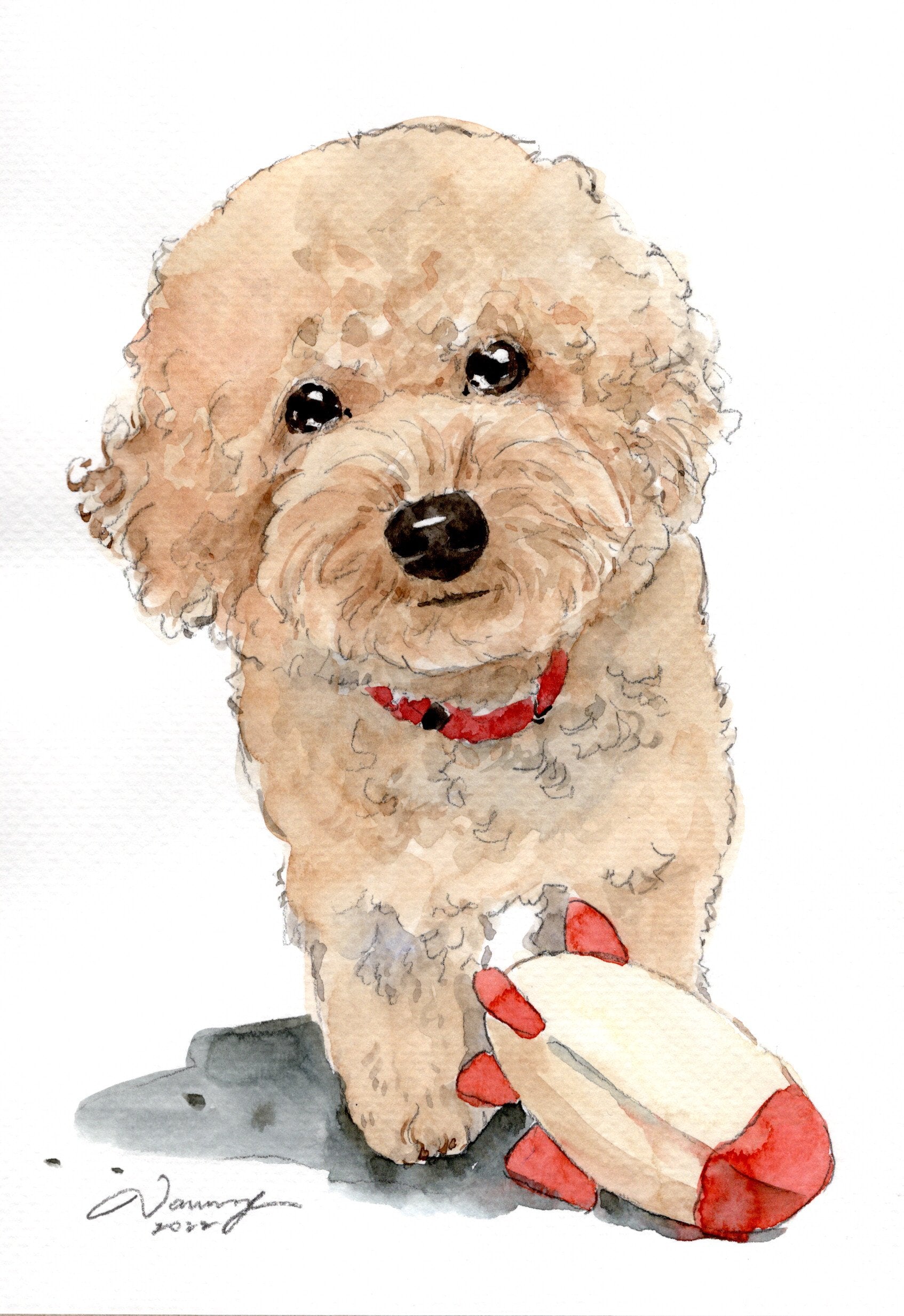 Custom Pet Portrait-do not place order unless discussed with the artist