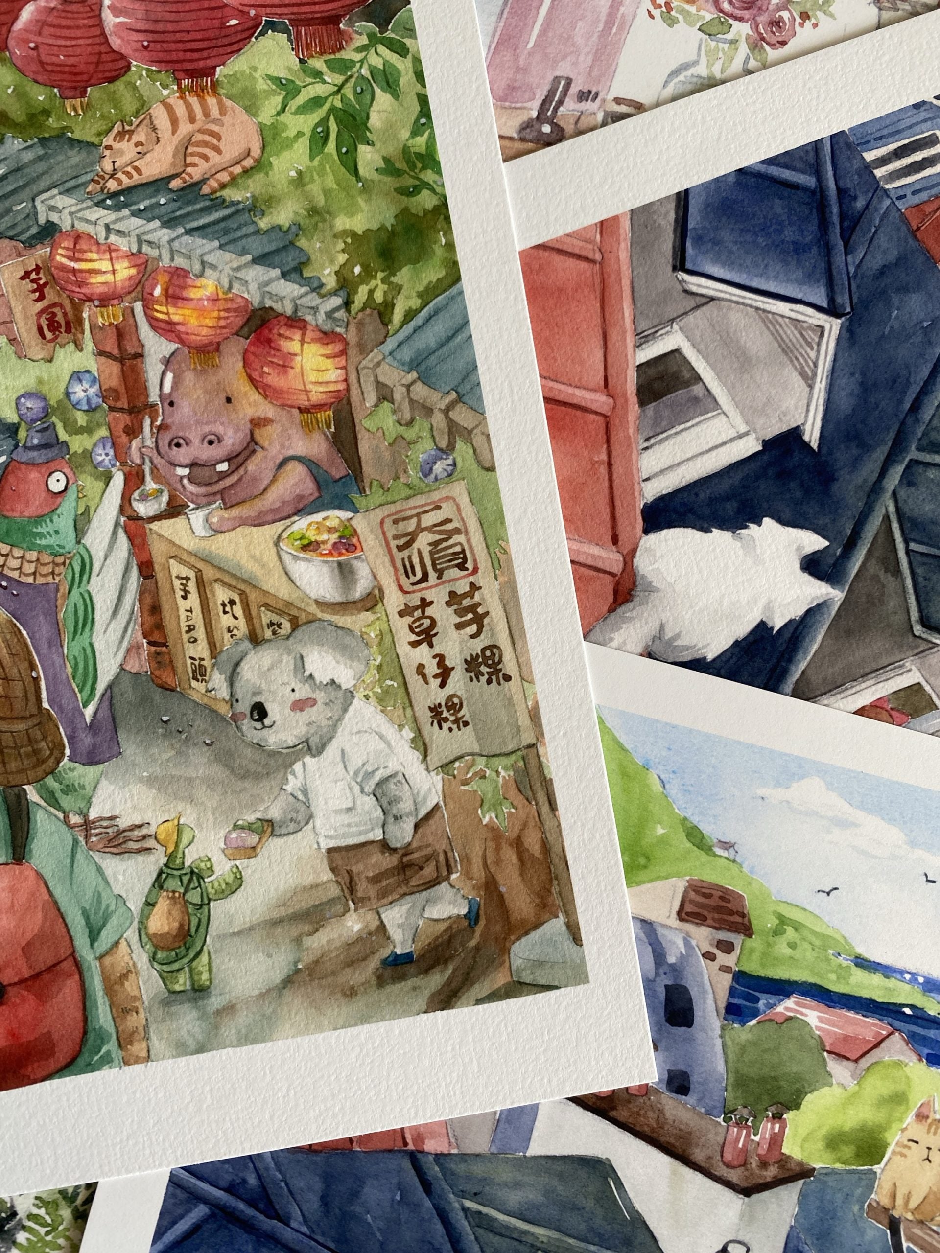 Not-so-perfect Art Print-Lucky Dip