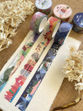 Watercolour Washi Tape-Spring, Autumn, Winter