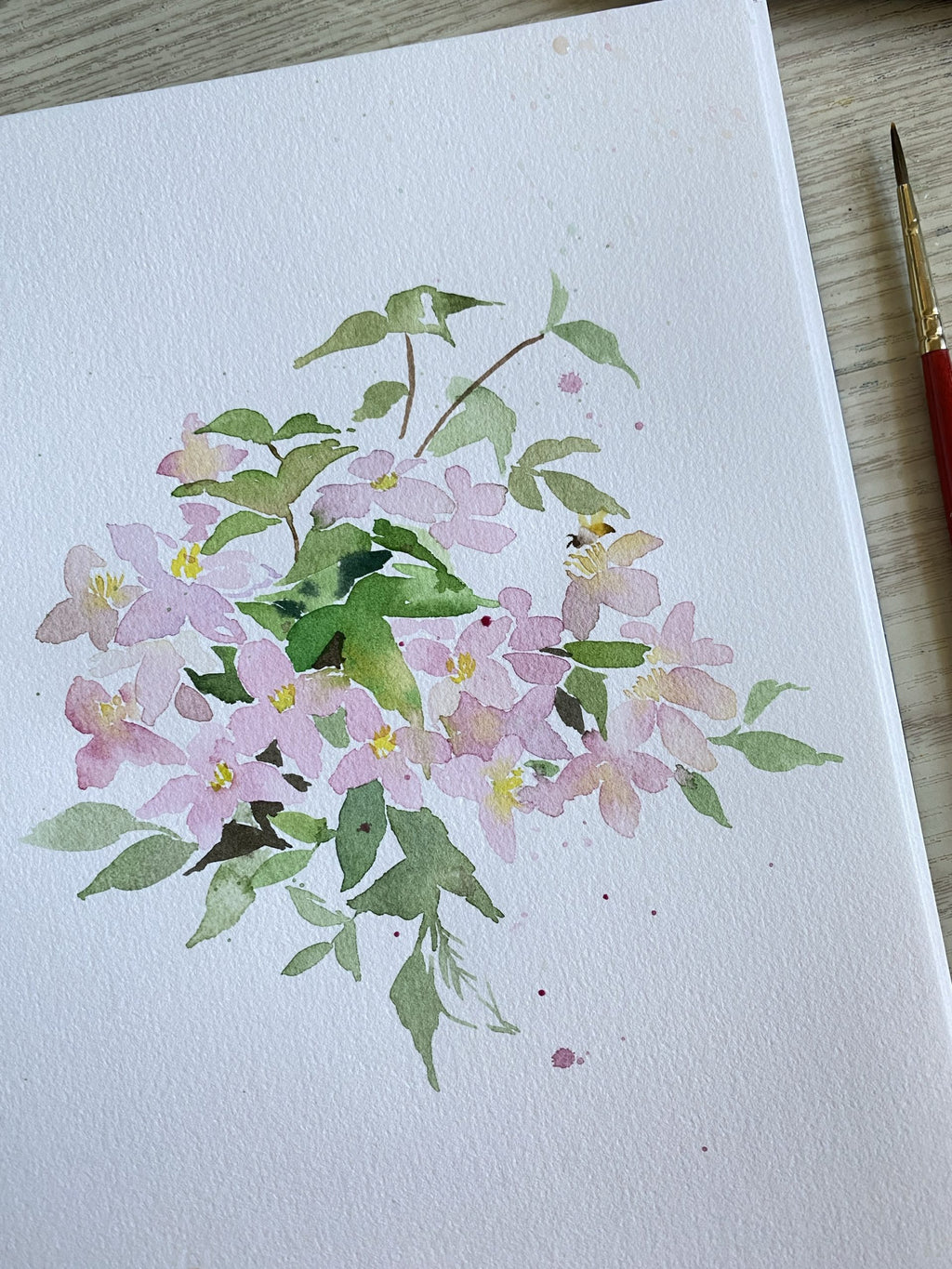 Watercolour workshop 16 June