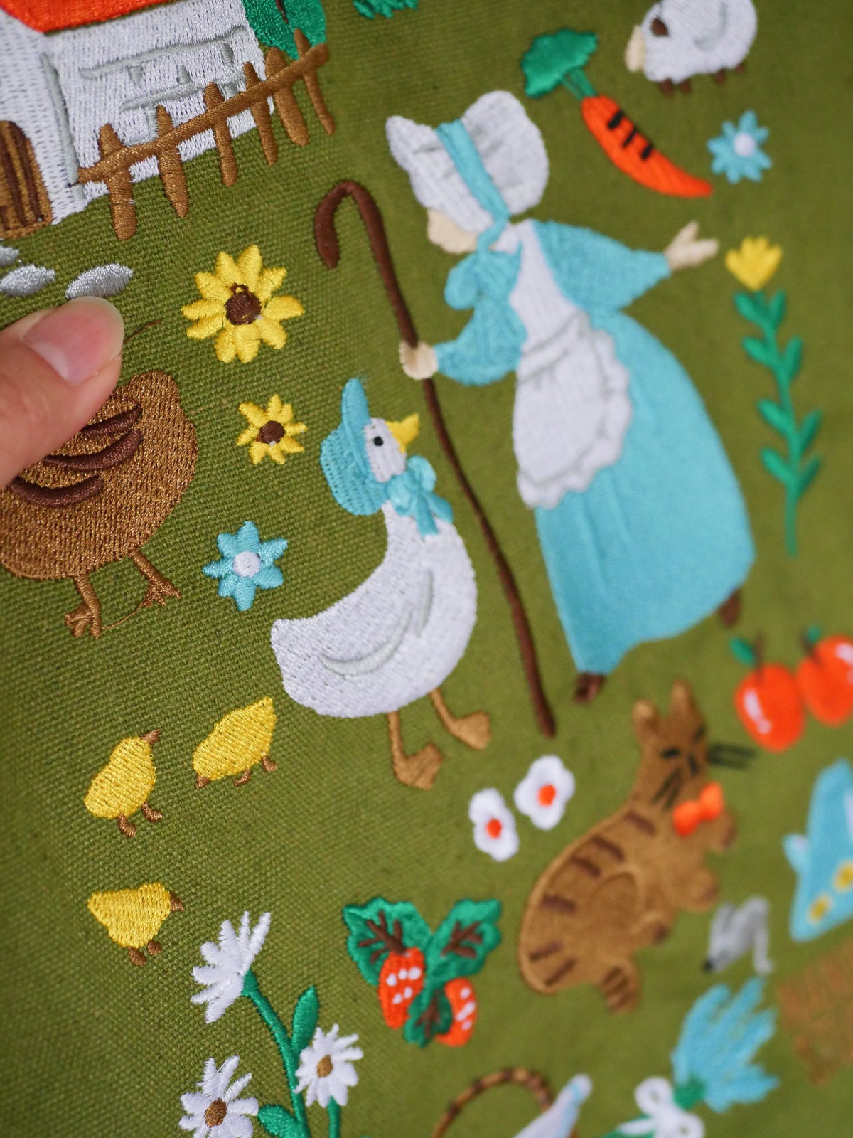 Embroidered Cotton Bag