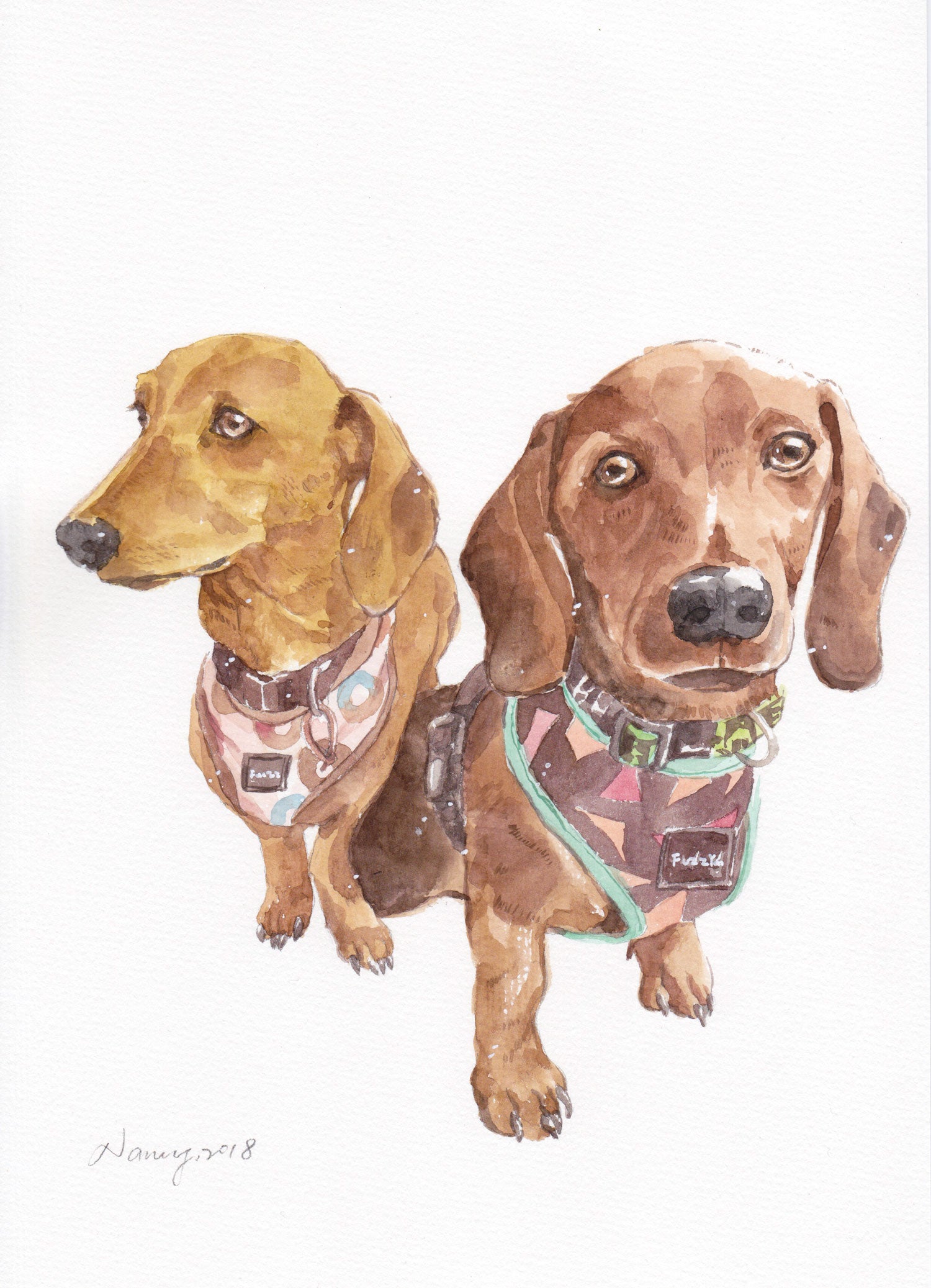 Custom Pet Portrait-do not place order unless discussed with the artist