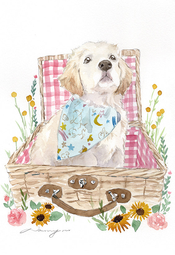 Custom Pet Portrait-do not place order unless discussed with the artist
