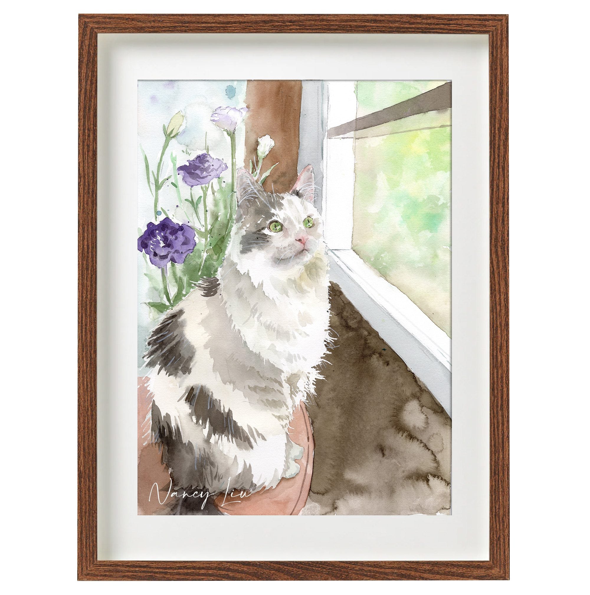 Piggy and Lis - Giclée Art Print