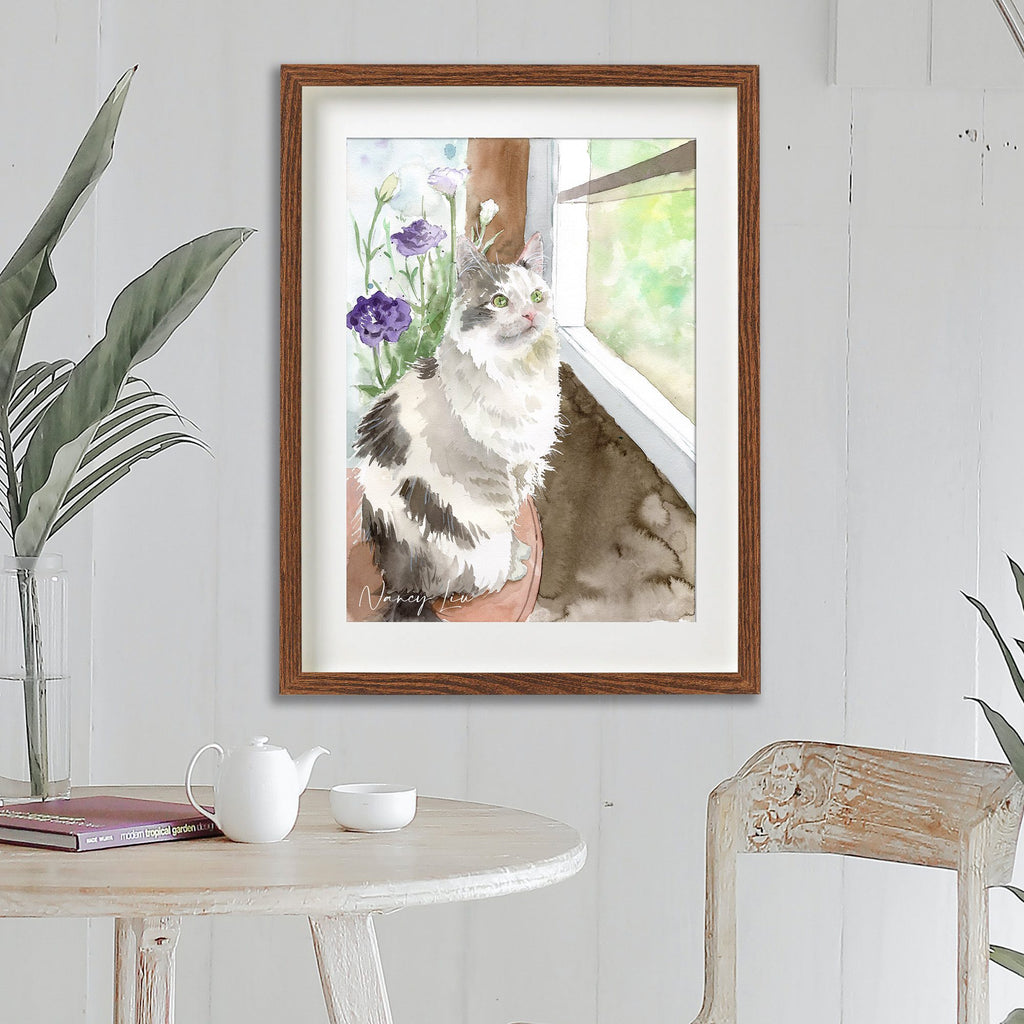 Piggy and Lis - Giclée Art Print