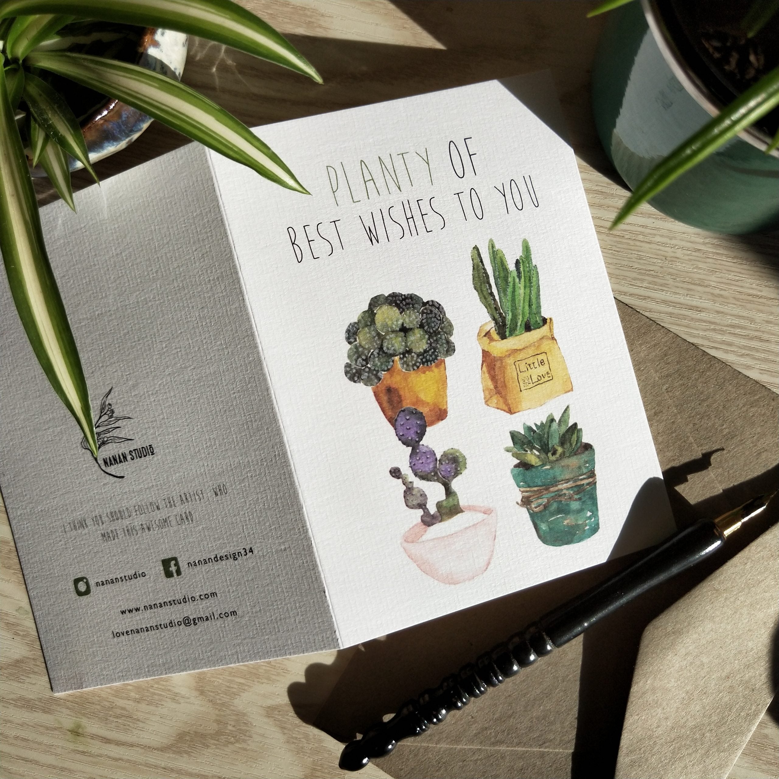 All purpose card | plant lover