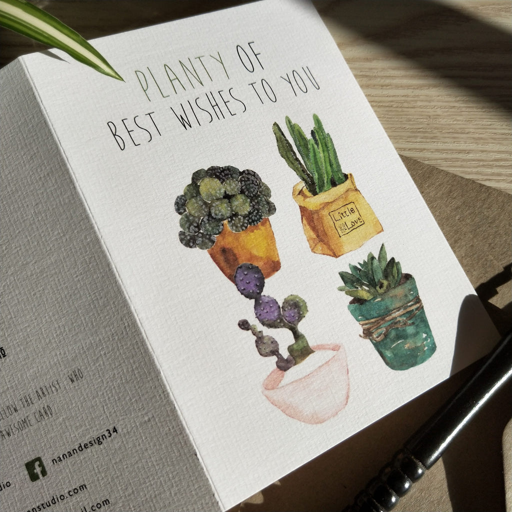 All purpose card | plant lover