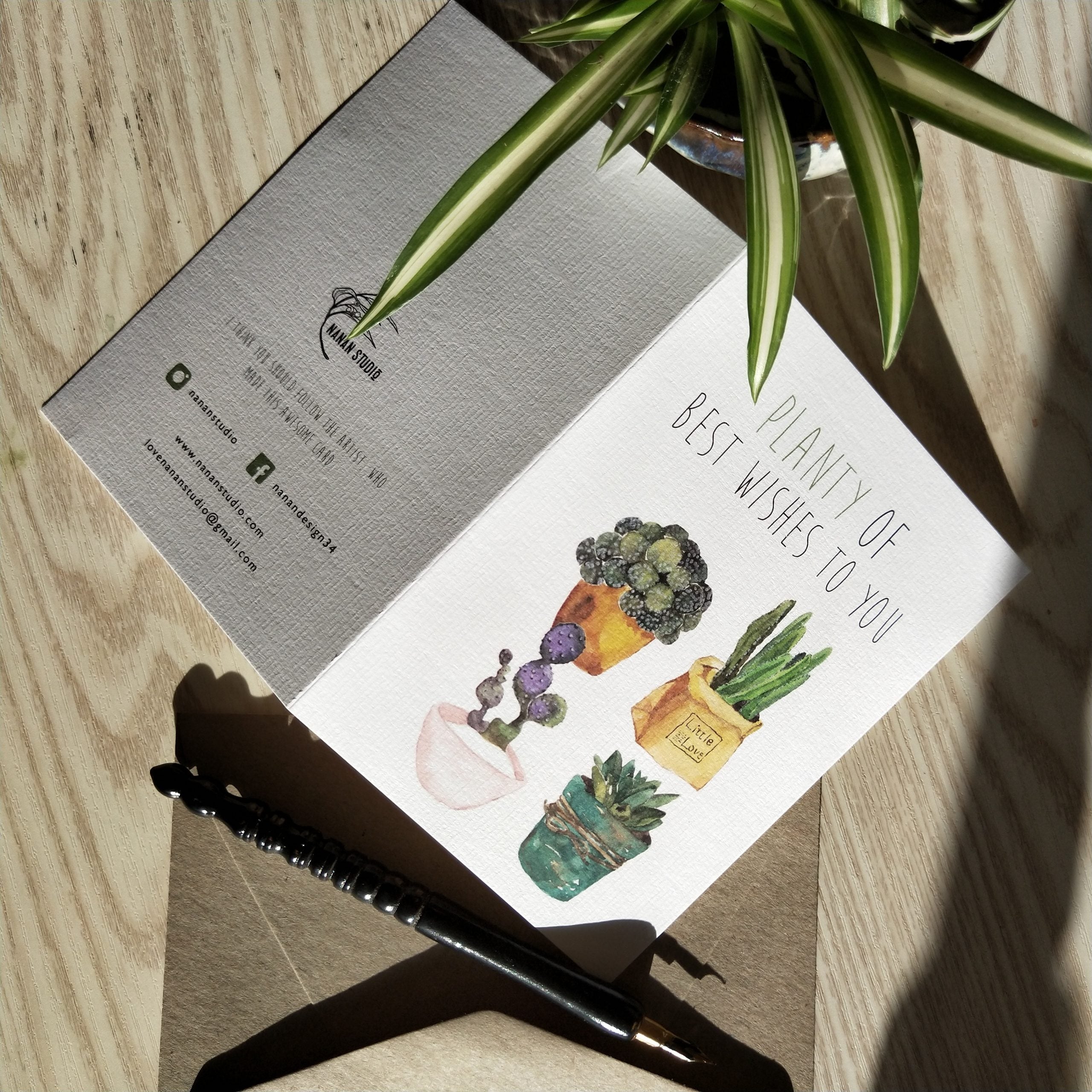 All purpose card | plant lover