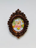 Princess Mice | vintage mini art print framed