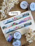 Watercolour Washi Tape-4 seasons